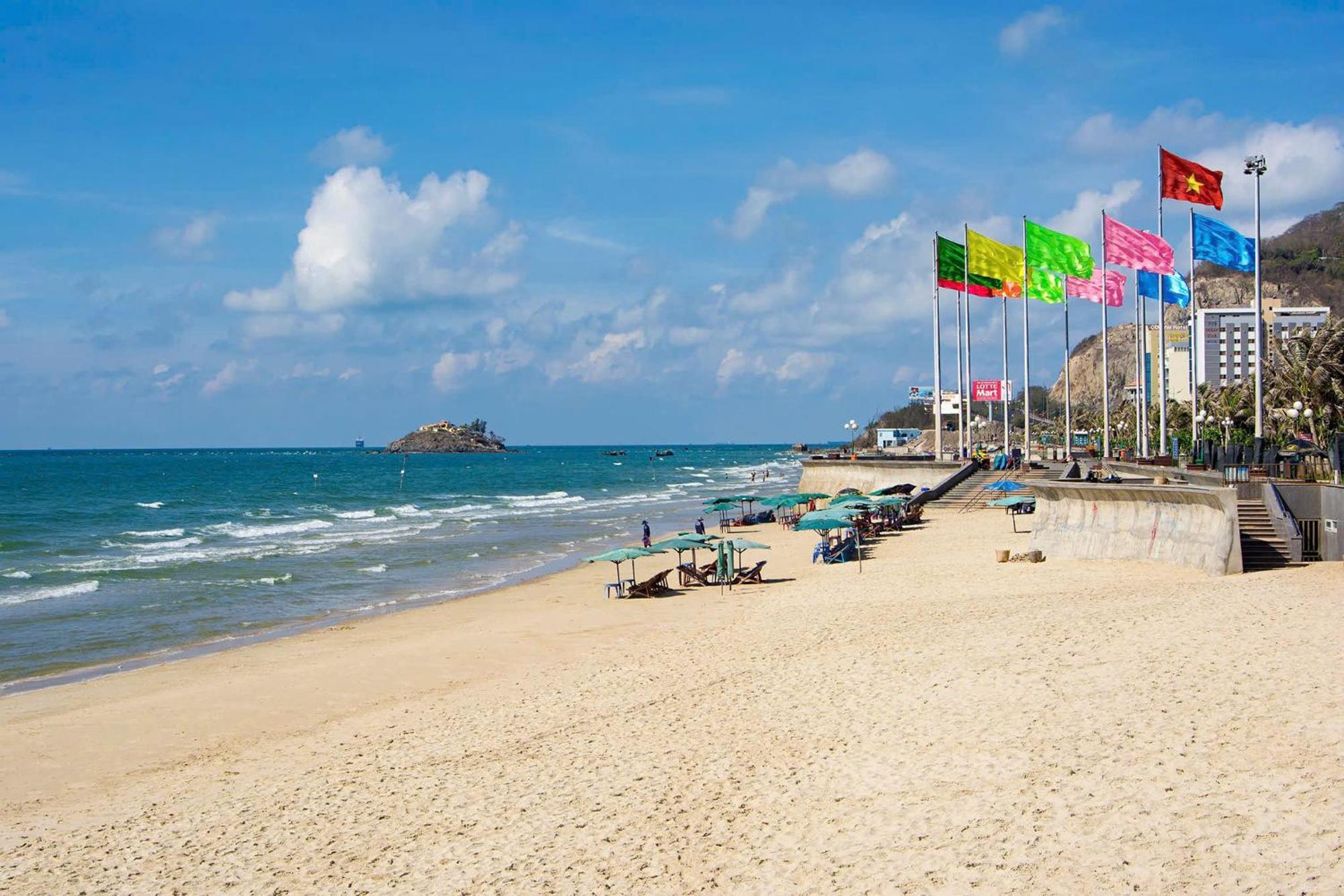 Hotel Khach San Ha Dan - Bai Sau Vung Tau Exterior foto
